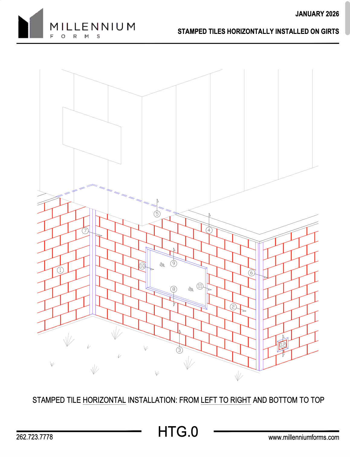 COVER cupped / flat horizontal on girts